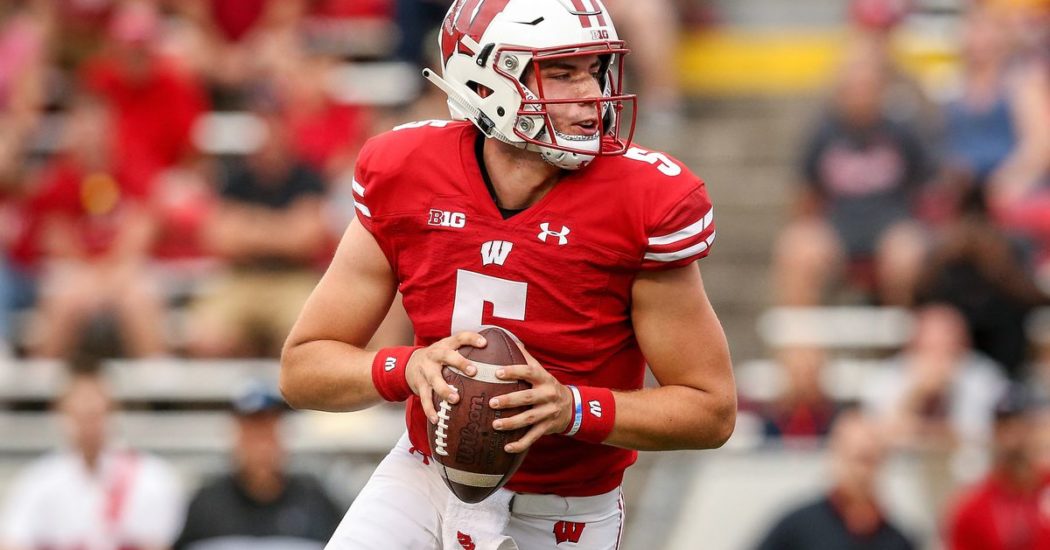 Wisconsin Badgers quarterback Graham Mertz rewrites Wisconsin football