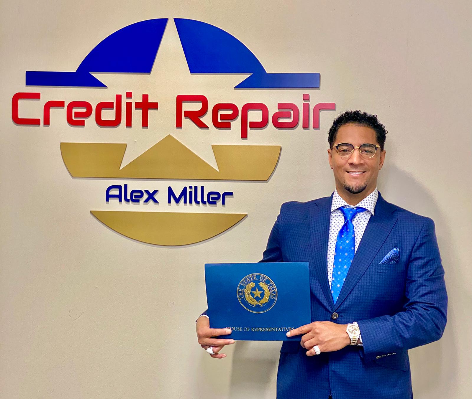 "A bad credit report is nothing that can't be repaired," Says Credit Repair Specialist Alex Miller