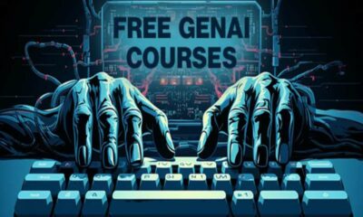 There are currently five free generative AI courses available